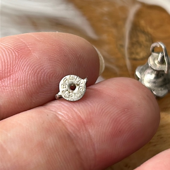 🖤Navajo Sterling turquoise flower earrings - Picture 6 of 10